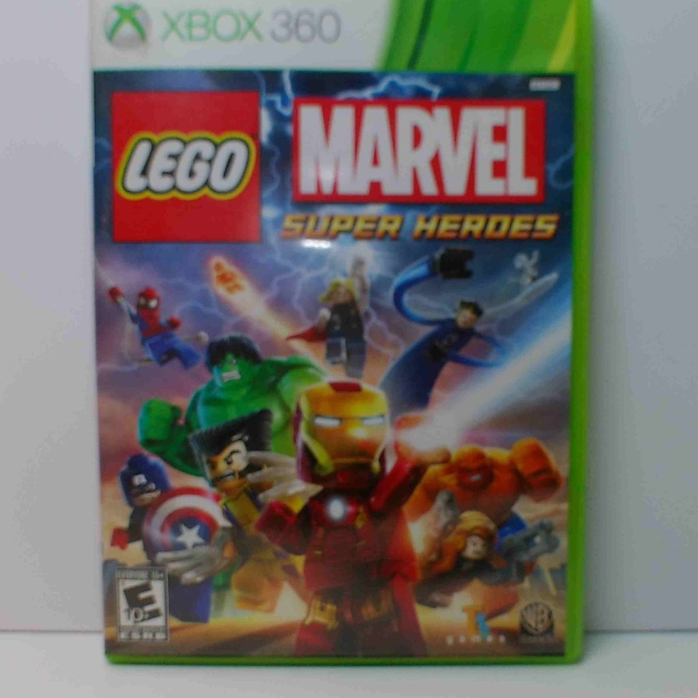 LEGO MARVEL Super Heroes Xbox 360 2013 Complete CIB Disc Case Manual